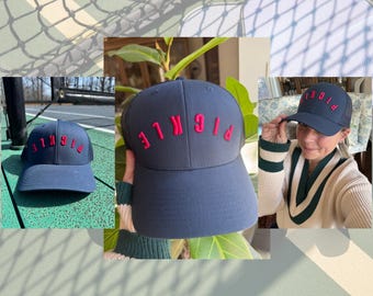 Pickle Hut, Pickleball Hut, Pickle Geschenk, Pickleball Hut, gestickter Hut, personalisierter Picklehut, kundenspezifischer Pickleball Hut