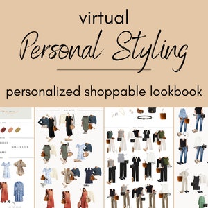 Personal Stylist, Personal Styling, Personalized Lookbook, Personalized Fashion, Stylist, Plus Size Styling, Inclusive Styling, Mens Styling image 1