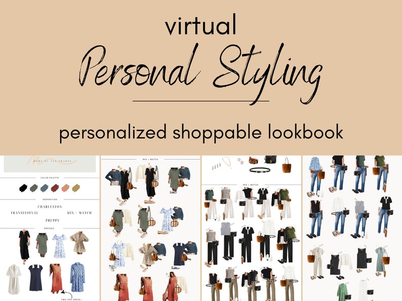 Personal Stylist, Personal Styling, Personalized Lookbook, Personalized Fashion, Stylist, Plus Size Styling, Inclusive Styling, Mens Styling image 1