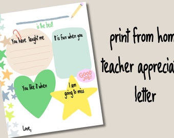 Teacher Appreciation Week Printable, All About My Teacher, Teacher Questionnaire, Teacher Thank You Printable, Teacher Coloring Page