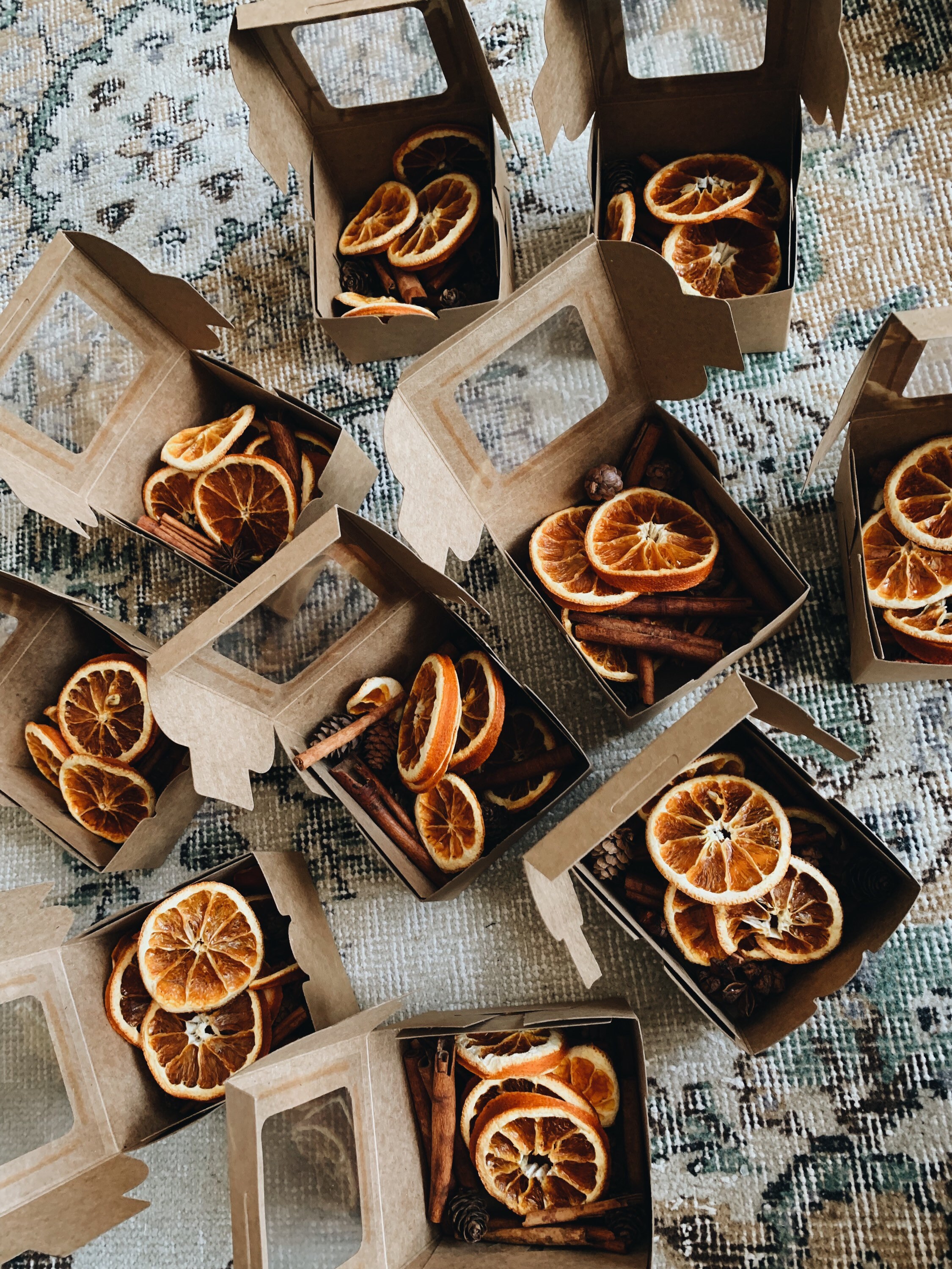 Orange slice cinnamon potpourri for party favors or home Etsy