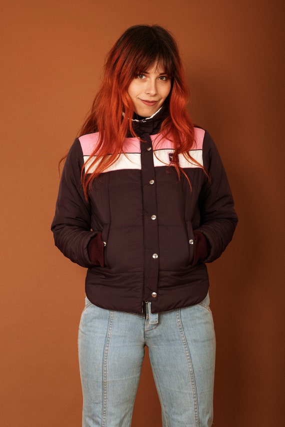 90s does 70s Converse Puffer Jacket
