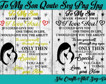 Download My Son Svg Etsy