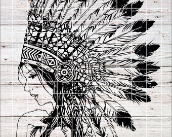 Download Indian Girl Svg Etsy