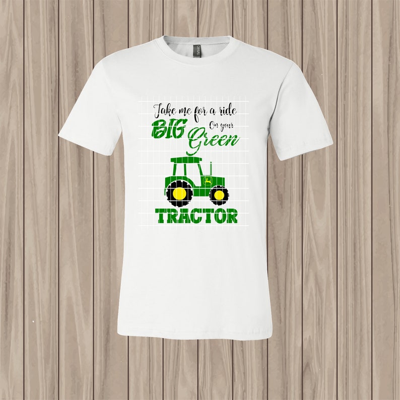 Big Green Tractor Svg Png Jpg Jason Aldean | Etsy