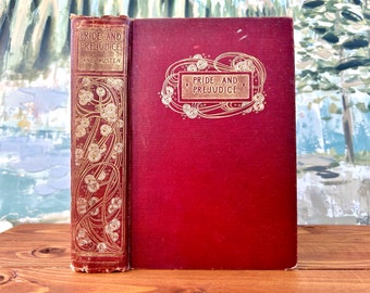 1904 Orgueil et Préjugés par Jane Austen. Publié par Blackie and Son. Magnifiquement illustré par Chris Hammond (225)