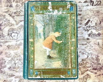 1911 The Secret Garden By Frances H. Burnett. Published by Frederick A. Stokes. First edition, fourth printing. Beautiful early printing.