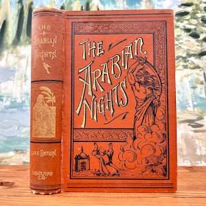 The Arabian Nights edited by Edward William Lane. Published by DeWolfe, Fiske, & Co., Publishers in the 1890s. Illustrated (8)