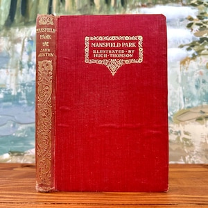 Mansfield Park by Jane Austen. Illustrated by Hugh Thomson and published by Macmillan and Co., Limited in 1926. (169)