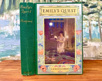 Primera edición Emily's Quest de L.M. Montgomery. Publicado por Frederick A. Stokes, 1927
