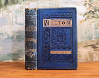 The Poetical Works of John Milton, 1853, Illustrated by William Harvey, Gilt Edges