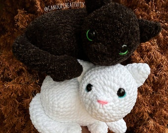 Canuck Creativity - Midnight the Cat Crochet Pattern