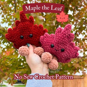 Canuck Creativity - Maple the Leaf No Sew Crochet Pattern
