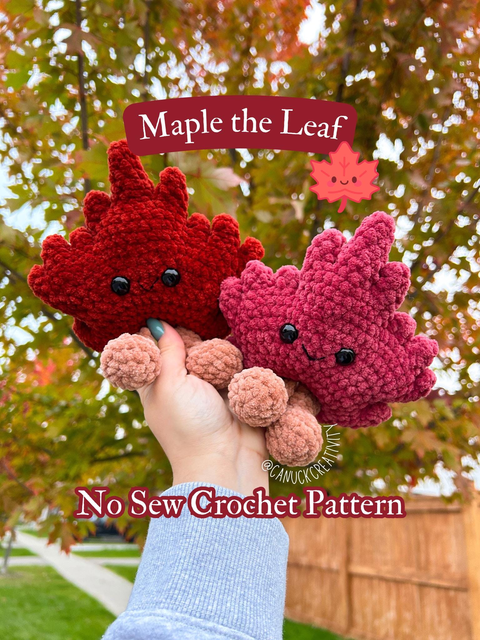 40 Maple Leaf Crochet Patterns for Autumn Decor, Gifts, and Cozy Home Accents 40 Canuck Creativity Maple the Leaf Crochet