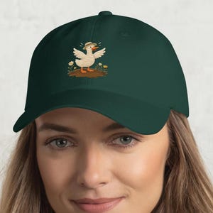 Country Silly Goose Embroidered Hat, Silly Goose Baseball Hat, Silly Goose Dad Hat, Cute Goose Hat, Funny Goose Gift, Silly Goose Gift