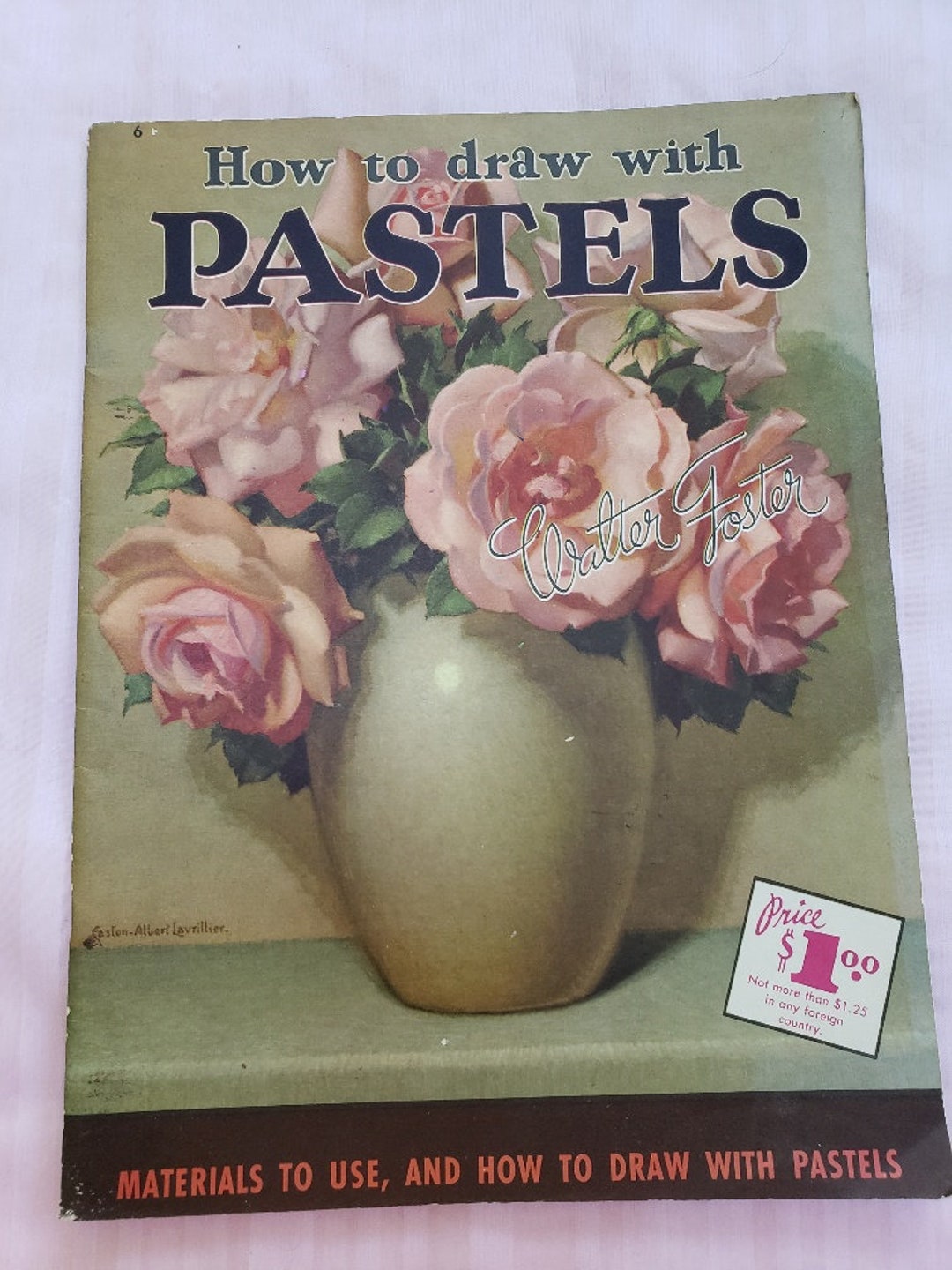 Vintage Art Books, Vintage Painting Books, Walter Foster Publication