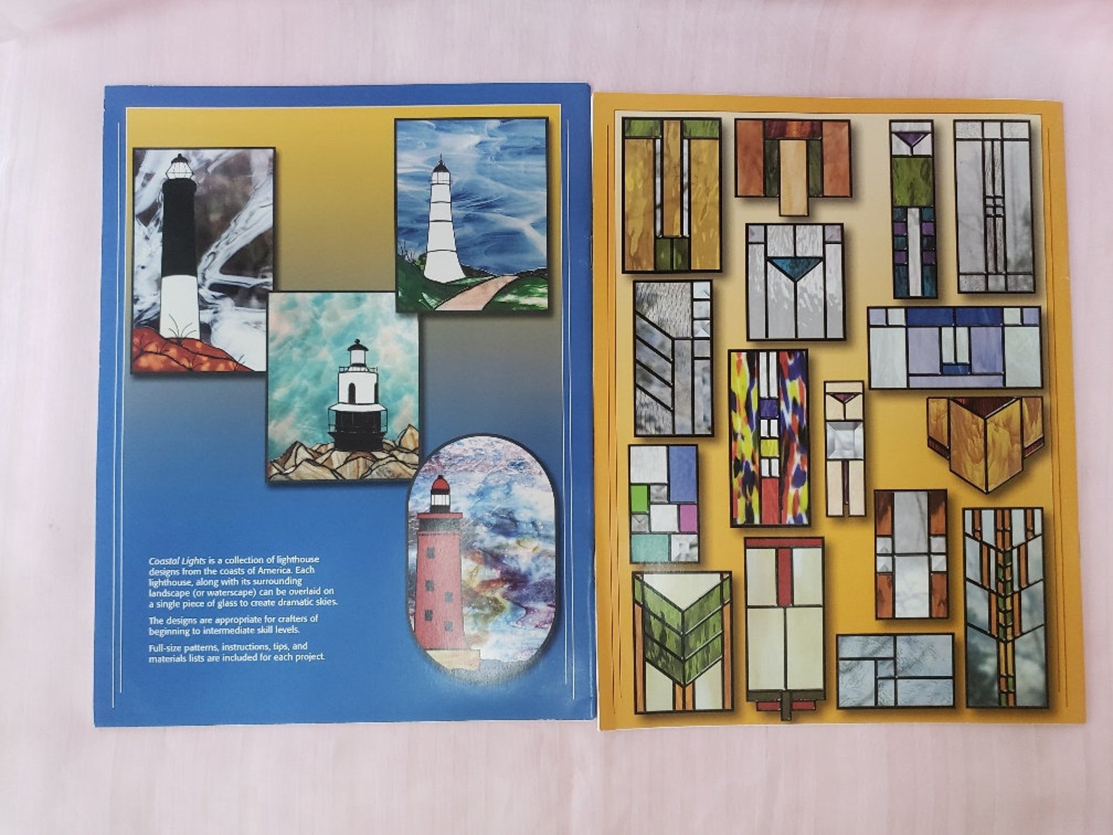 Stained glass books SGN Publishing Dance of Life Building Etsy