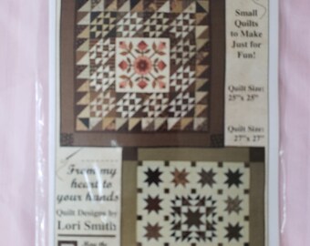 Miniature quilt patterns, Thee and Me, Kay's Quilts, Lori Smith, Heaven and Hearth, Quaint Little Quilts, Isn't It Wild