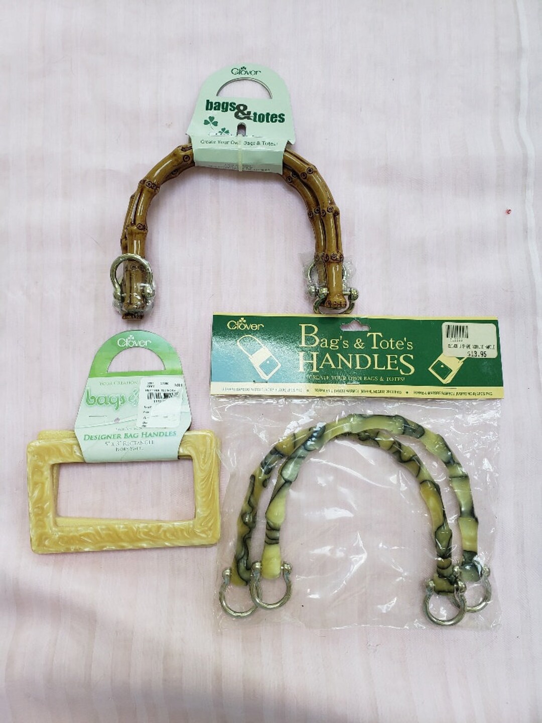 Purse Handles, DIY Purse Handles, Clover Handles, Bags and Totes