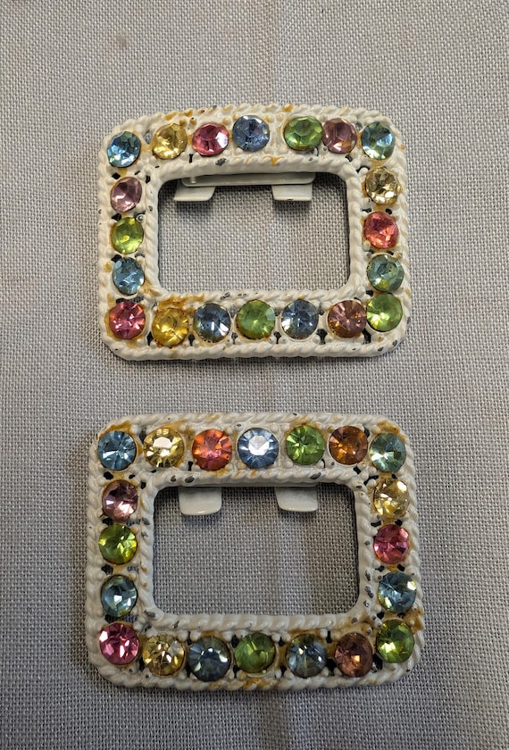 Rhinestone Shoe Clips