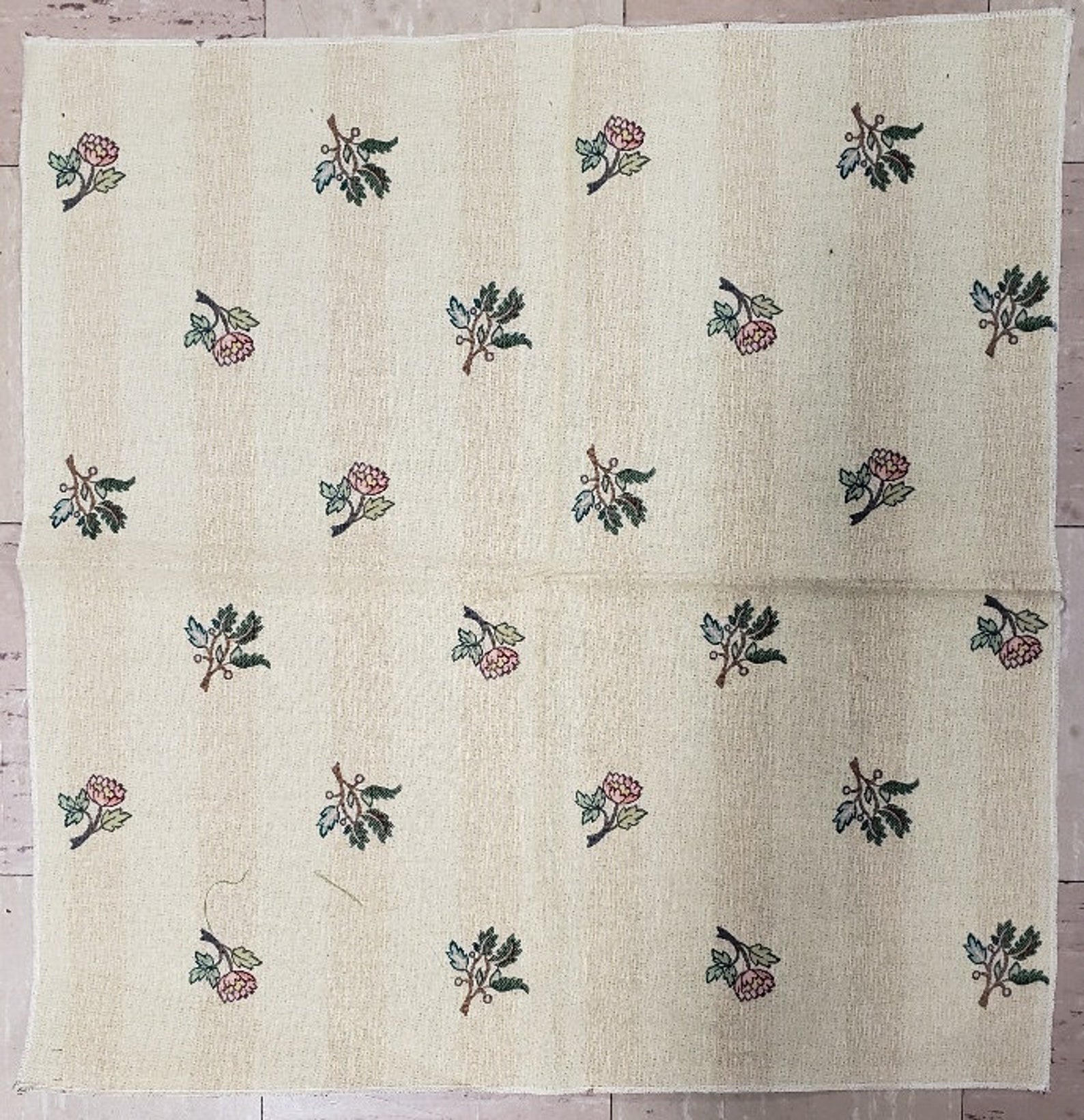 Tapestry Decorator Fabric Remnants, Tapestry Fabric, Hassock Covers