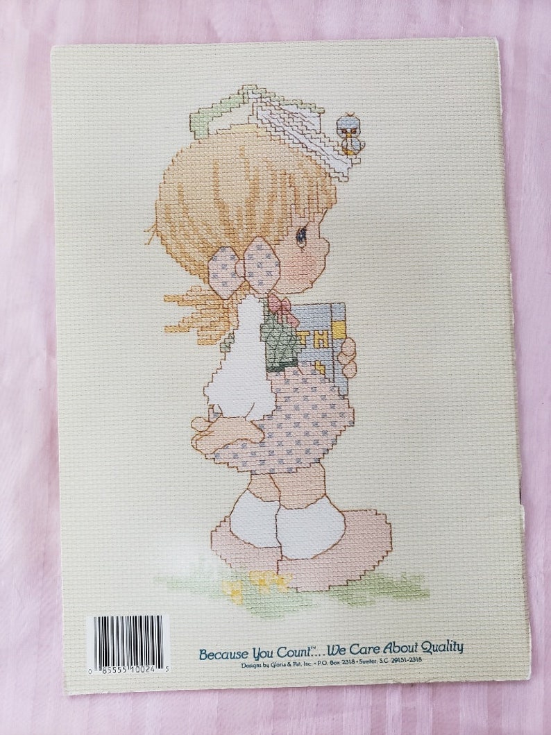 Precious Moments Cross Stitch Patterns Designs by Gloria and Etsy