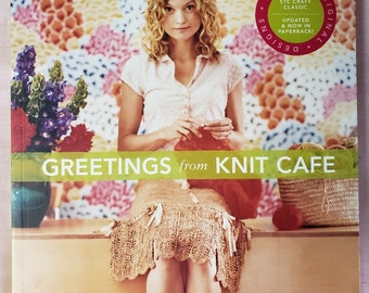 Greetings from Knit Cafe, Suzan Mischer, knitting book