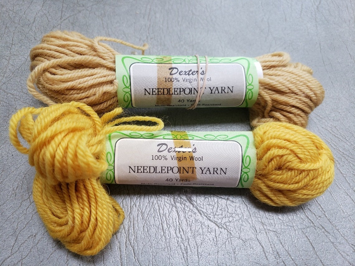 Needlepoint Yarn 100 Virgin Wool Etsy
