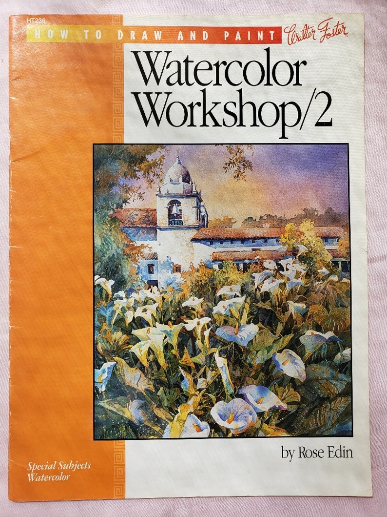 Vintage Art Books, Vintage Painting Books, Walter Foster Publication