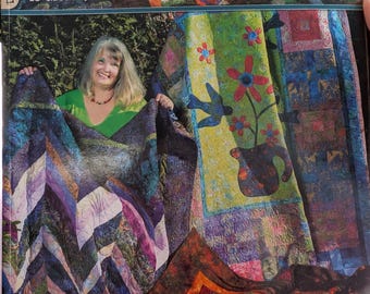 Batiks Inspired by Bali: 15 Great Quilts, 2.5 in strips quilt designs, Suzanne McNeill, quilt patterns
