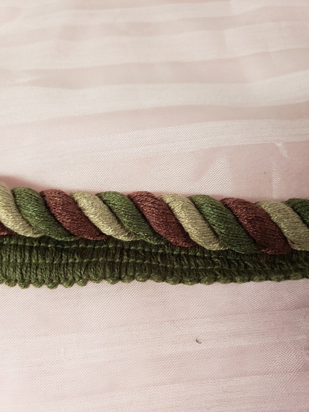 Twisted Lip Cord, Cording Trim, Lip Cord, Pillow Trim, Upholstery Trim