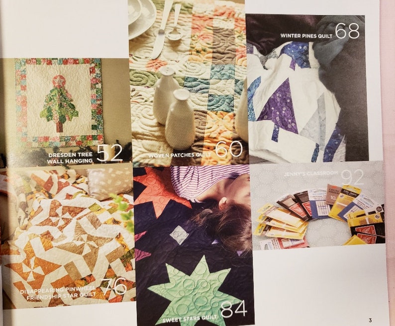 Block Missouri Star Quilt Co Magazine Winter Vol 3 Issue 1 - Etsy