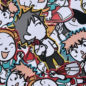 LOST IN PARADISE | Jujutsu Kaisen Hand-Cut Stickers