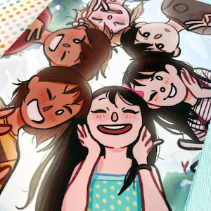 Friend Circle! | OMORI Art Print