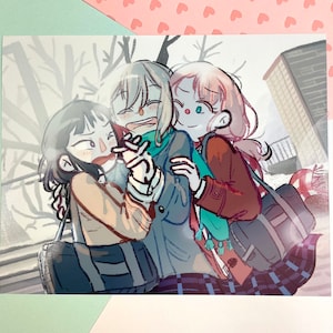 Afterglow Hug! | Bandori Girls BanG Dream! Art Print