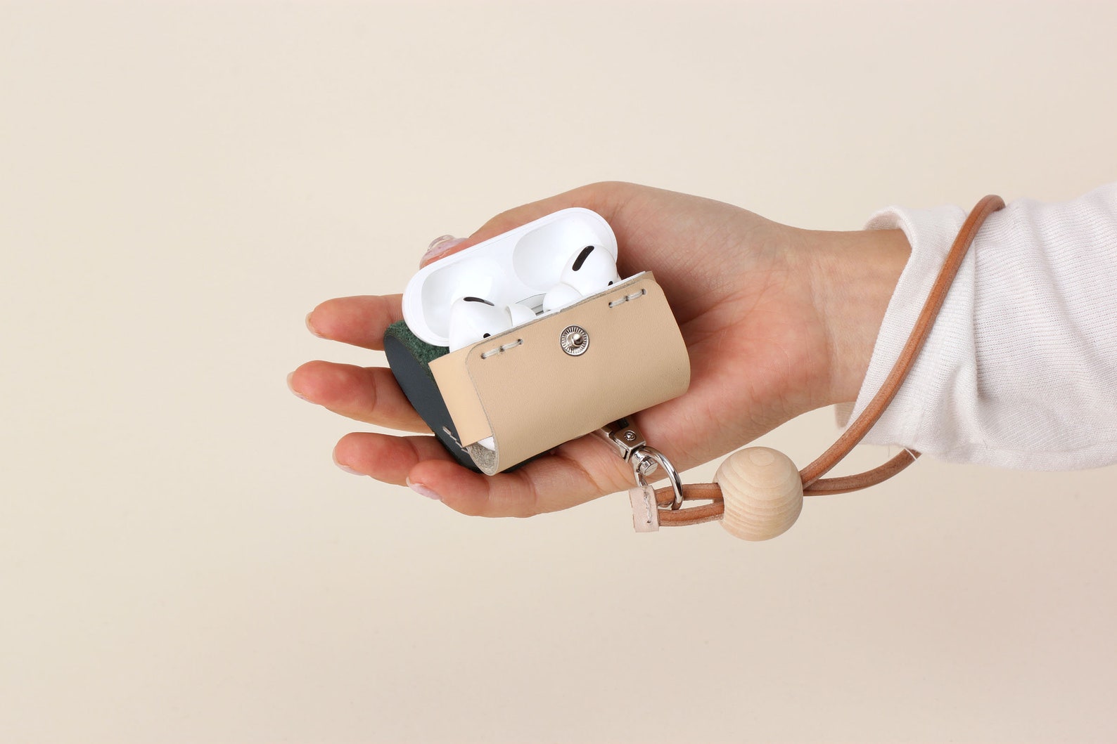 AirPods Pro leather case Carrying Case for Apple AirPods Pro Etsy