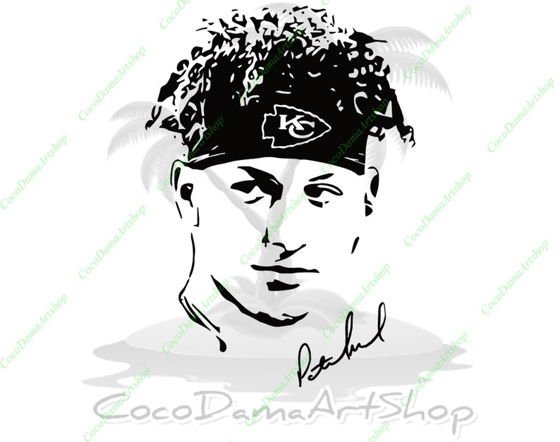 Patrick Mahomes Svg Kansas City Chiefs Svg Chiefs Svg KC Logo | Etsy