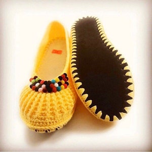 Soft Crochet Slippers All Sizes / Crochet Slippers for Adult / Crochet Slippers for Child / Comfortable Crochet Slippers