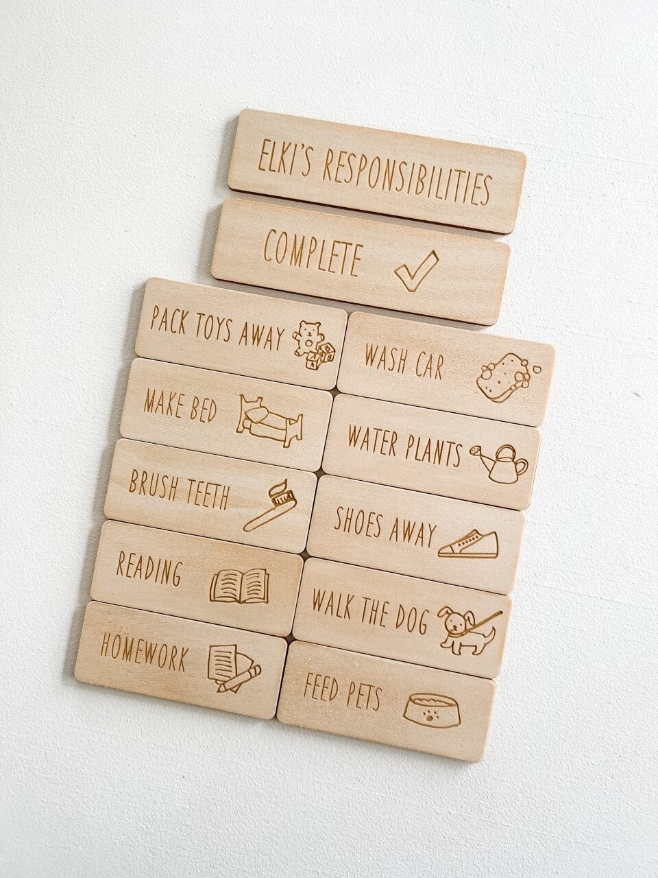 Routine Chore Job Daily Routine Etsy Australia