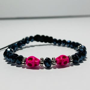 Santa Muerte Bracelet, Pulsera Santa Muerte, Holy Death Bracelet Self Love Protection Bracelet Skull Bracelet Santa Muerte Gift Amor Propio