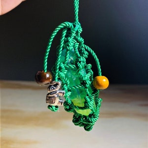 Wealth, Money Magick Amulet, Dinero y Prosperidad, Prosperity Pendant, Quartz Amulets