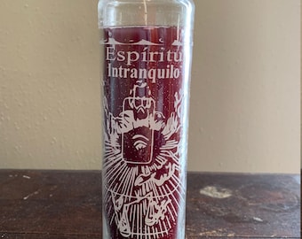 Fixed Espiritu Intranquilo Veladora 7 Day Candle Untranquil Spirit Candle Return Him/Her To Me Restless Spirit Bring Him Back Bring Her Back