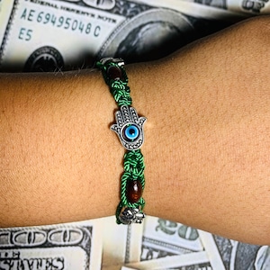 Bracelet GUED MONEY, LUCKY, amulette appelant à l'argent, Pulsera Buena Suerte, richesse, porte-bonheur du joueur