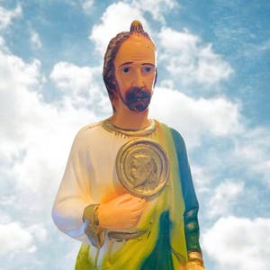 Blessed St Jude Thaddeus Statue, Estatua de San Judas Tadeo, Patron of Loss Cause, Spiritual Protection, Abundance, St Jude Statue