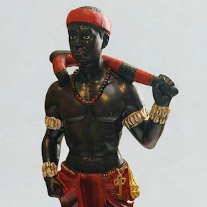 12&quot; Elegua Statue, Estatua de Elegua, Orisha Statue, Santeria, Ifa, Yoruba, Eleggua Eshu, Orisha Gift