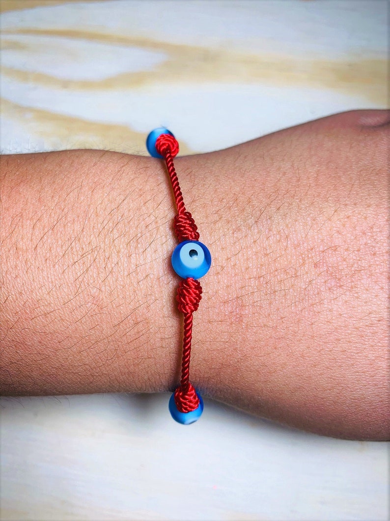 Evil Eye Protection Bracelet Pulsera Mal De Ojo Evil Eye Etsy