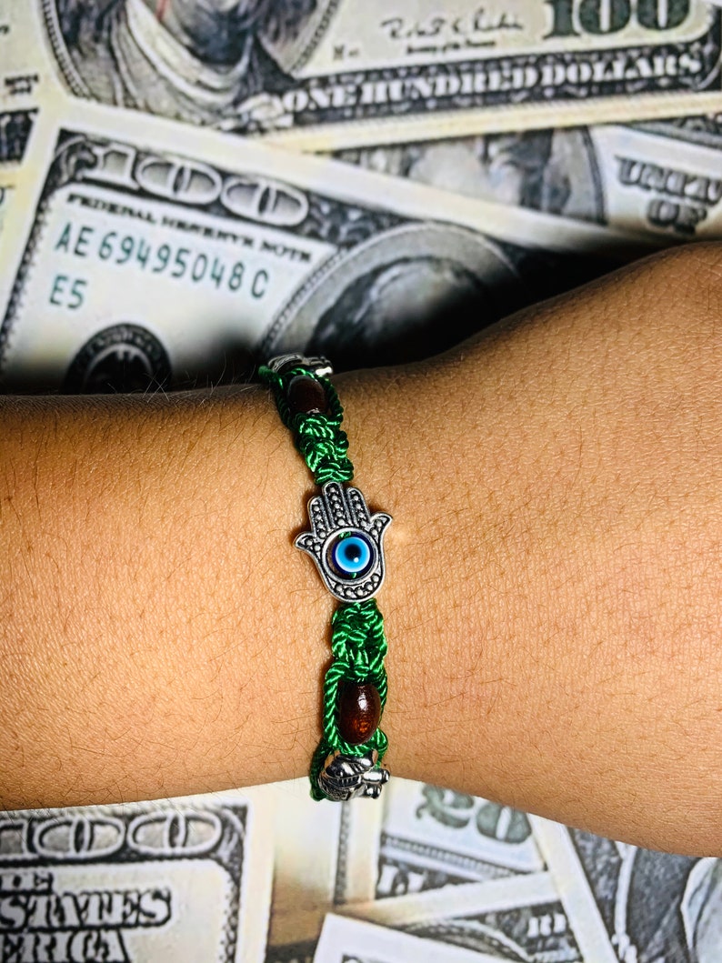 CURED MONEY Bracelet LUCKY Bracelet Good Fortune Bracelet Etsy