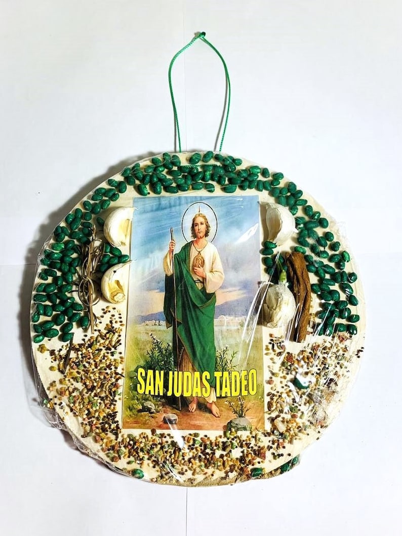 Blessed San Judas Tadeo Amulet, Amuleto de San Judas Tadeo, San Judas Tadeo Home Protection, St Jude Thaddeus Gift, San Judas Tadeo image 1