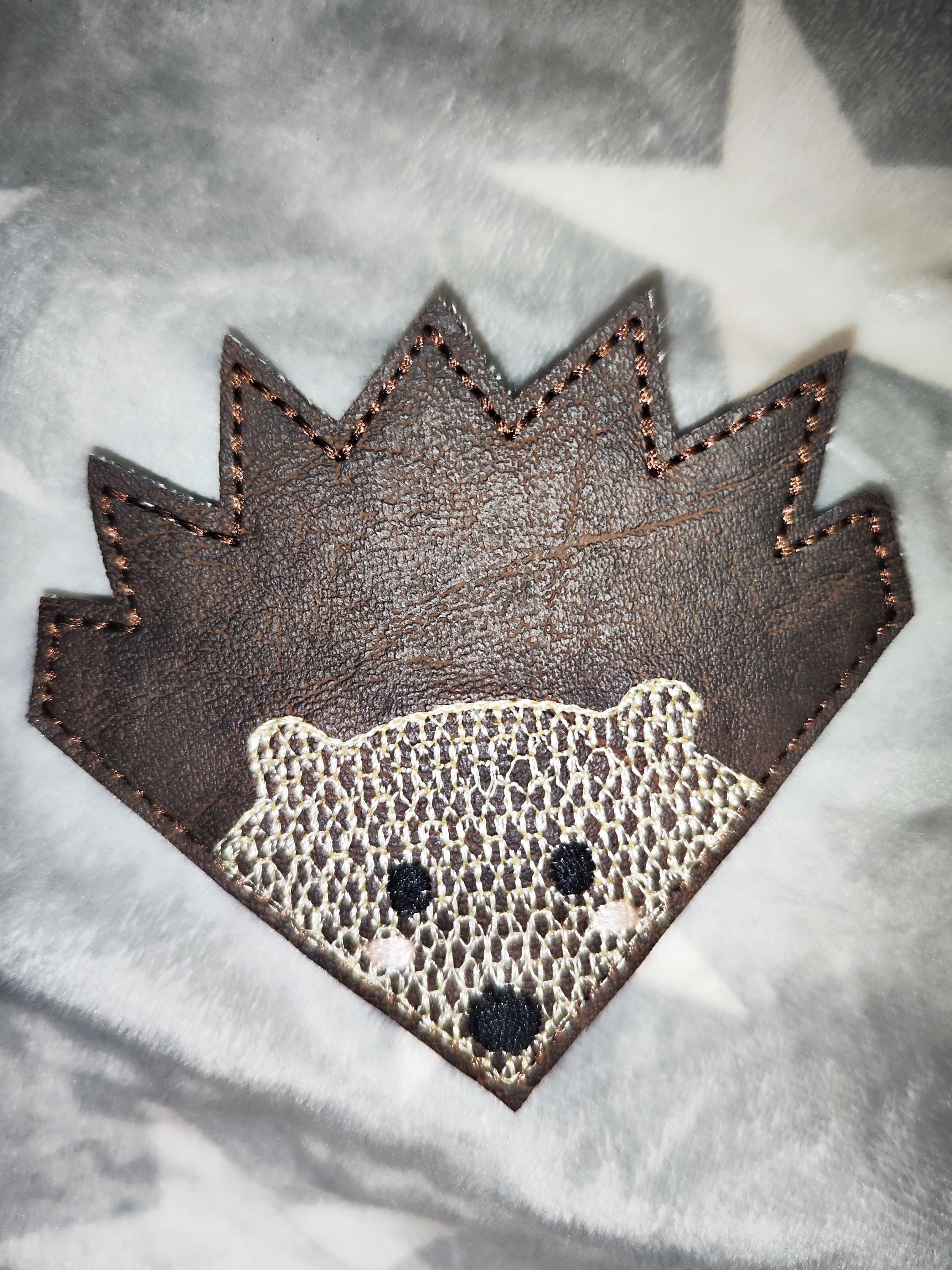 Igel-Kosmetiktasche Aus Segeltuch, 22,9x17,8 Cm – Süße Waldtier-Geschenkidee