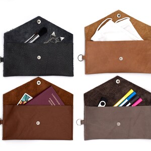Lederetui / Handyhülle / Ledertasche / Reisepass Hülle / Impfpass Hülle / Mäppchen